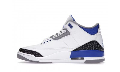 (Free Shipping)Jordan 3 Retro Racer Blue CT8532-145