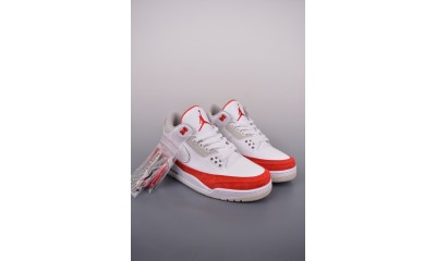 (Free Shipping)Jordan 3 Retro Tinker White University Red CJ0939-100