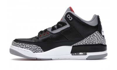 (Free Shipping)Jordan 3 Retro Black Cement (2018) 854262-001