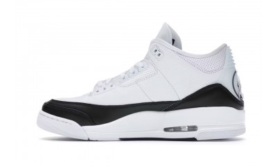 (Free Shipping)Fragment Design x Air Jordan 3 Black White DA3595-100