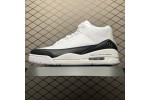 (Free Shipping)Fragment Design x Air Jordan 3 Black White DA3595-100