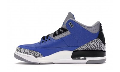 (Free Shipping)Jordan 3 Retro Varsity Royal Cement CT8532-400