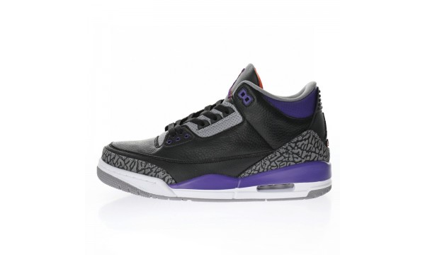 (Free Shipping)Jordan 3 Retro Black Court Purple CT8532-050