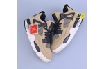 (Free Shipping)Jordan 4 Retro Fossil AQ9129-200