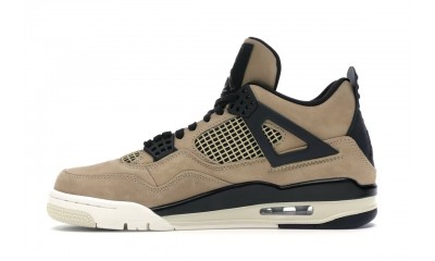 (Free Shipping)Jordan 4 Retro Fossil AQ9129-200