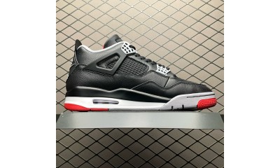 (Free Shipping)(5% off discount:WUKE5)Jordan 4 Retro Bred Reimagined FV5029-006