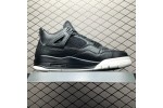 (Free Shipping)Jordan 4 Retro Pony Hair Black 819139-010