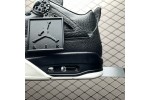 (Free Shipping)Jordan 4 Retro Pony Hair Black 819139-010