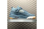 (Free Shipping)Jordan 4 Retro Levi's Denim (Tag with Levi's Logo) AO2571-401