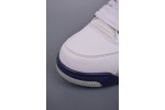 (Free Shipping)Jordan 4 Retro White Midnight Navy DH6927-140