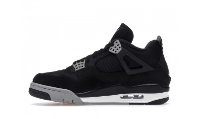 (Free Shipping)Air Jordan 4 Black Canvas DH7138-006