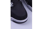 (Free Shipping)Air Jordan 4 Black Canvas DH7138-006