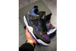 (Free Shipping)Jordan 4 Retro Black Rush Violet (GS) BQ9043-005