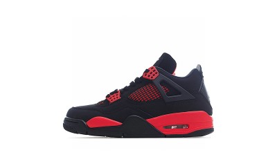 (Free Shipping)Air Jordan 4 Retro Red Thunder CT8527-016