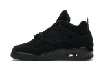 (Free Shipping)Solekix Air Jordan 4 Black Cat CU1110-010