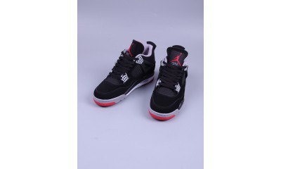 (Free Shipping)AirJordan 4 Bred 308497-060