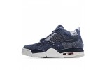 (Free Shipping)Air Jordan 4 Retro Deep Ocean CW0898-400