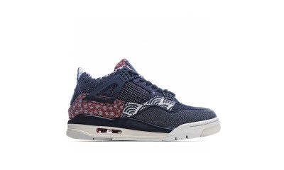 (Free Shipping)Air Jordan 4 Retro Deep Ocean CW0898-400