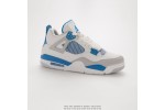 (Free Shipping)Air Jordan 4 Retro Military Blue 308497-105