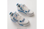 (Free Shipping)Air Jordan 4 Retro Military Blue 308497-105