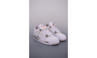 (Free Shipping)Air Jordan 4 White Oreo CT8527-100