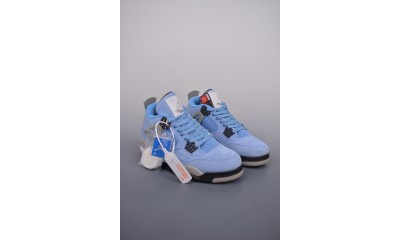 (Free Shipping)Air Jordan 4 University Blue CT8527-400