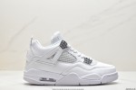 (Free Shipping)Air Jordan 4 Retro Pure Money 308497-100