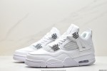 (Free Shipping)Air Jordan 4 Retro Pure Money 308497-100