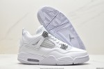 (Free Shipping)Air Jordan 4 Retro Pure Money 308497-100