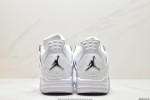 (Free Shipping)Air Jordan 4 Retro Pure Money 308497-100