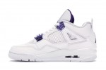 (Free Shipping)Jordan 4 Retro Metallic Purple CT8527-115