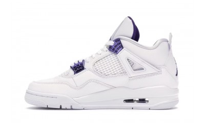 (Free Shipping)Jordan 4 Retro Metallic Purple CT8527-115