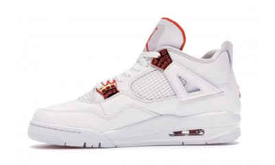 (Free Shipping)Jordan 4 Retro Metallic Orange CT8527-118