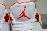 (Free Shipping)Jordan 4 Retro Metallic Orange CT8527-118