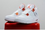 (Free Shipping)Jordan 4 Retro Metallic Orange CT8527-118