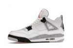 (Free Shipping)Jordan 4 Retro White Cement (2016) 840606-192