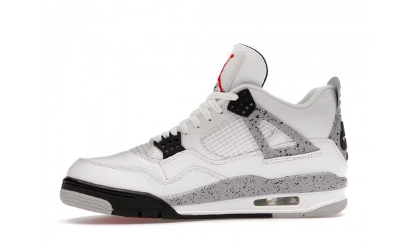 (Free Shipping)Jordan 4 Retro White Cement (2016) 840606-192