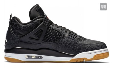 (Free Shipping)Jordan 4 Retro Laser Black Gum CI1184-001