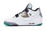 (Free Shipping)Jordan 4 Retro Lucid Green Rasta (W) AQ9129-100