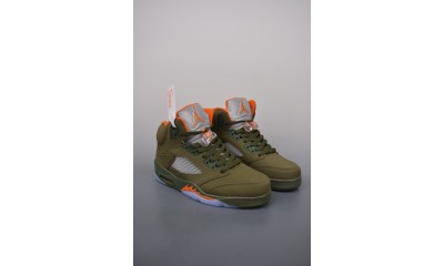 (Free Shipping)Jordan 5 Retro Olive DD0587-308