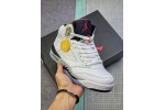 (Free Shipping)Jordan 5 Retro White Cement 136027-104