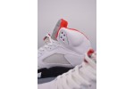 (Free Shipping)Jordan 5 Retro Fire Red Silver Tongue (2020) DA1911-102