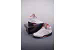 (Free Shipping)Jordan 5 Retro Fire Red Silver Tongue (2020) DA1911-102