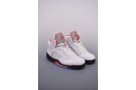 (Free Shipping)Jordan 5 Retro Fire Red Silver Tongue (2020) DA1911-102