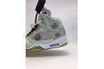 (Free Shipping)Top Air Jordan Retro 5 x Off-White CT8480-105