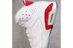 (Free Shipping)Jordan 6 Retro Infrared White (2014) 384664-123