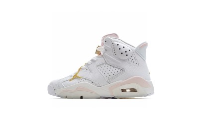 (Free Shipping)Jordan 6 Retro Gold Hoops (W) DH9696-100