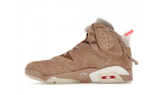 (Free Shipping)Jordan 6 Retro Travis Scott British Khaki DH0690-200