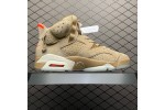 (Free Shipping)Jordan 6 Retro Travis Scott British Khaki DH0690-200