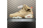 (Free Shipping)Jordan 6 Retro Travis Scott British Khaki DH0690-200